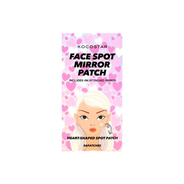 KOCOSTAR Face Spot Mirror Patch Διάφανα Επιθέματα για τις Ατέλειες του Προσώπου 36 Τεμάχια