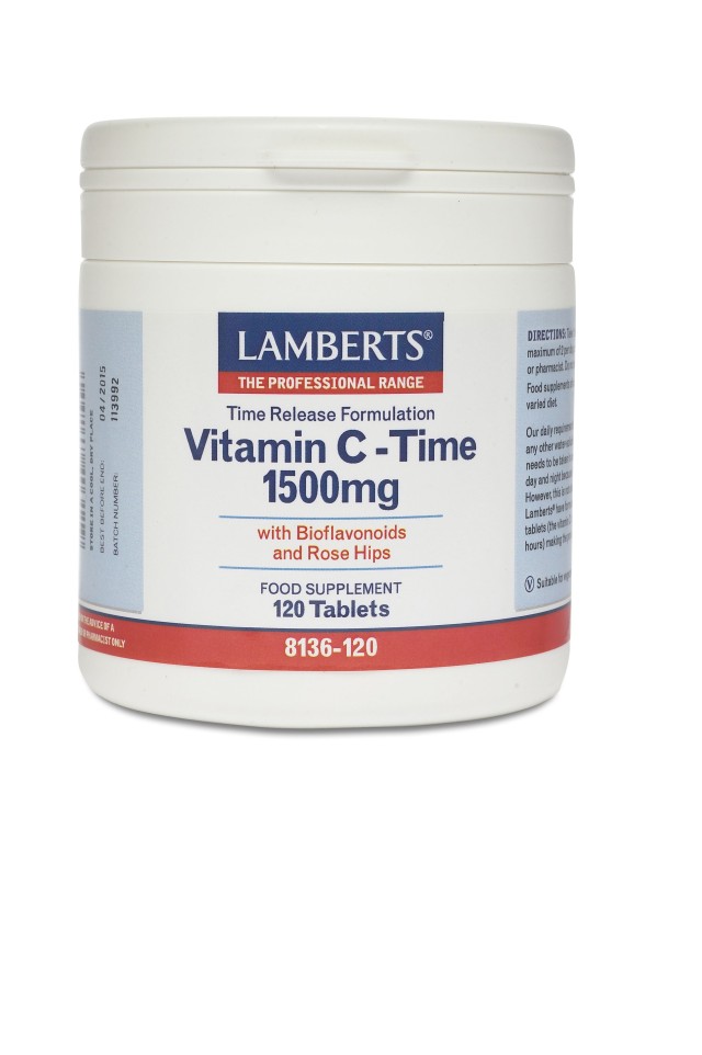 LAMBERTS VITAMIN C 1500mg 120tabs