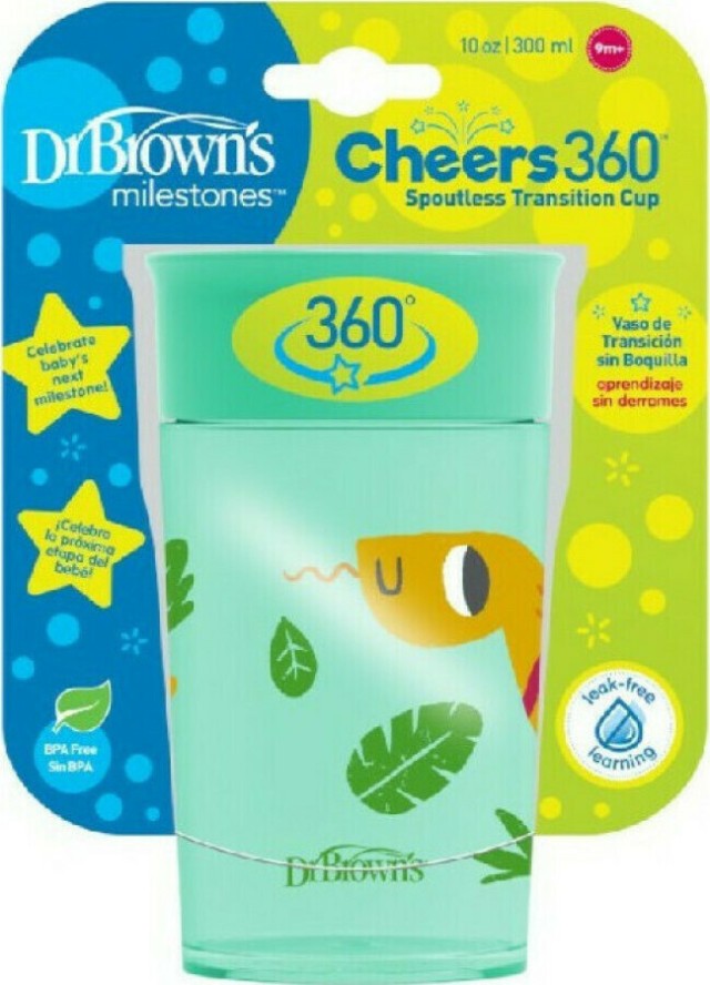 Dr. Brown Κυπελλο 360 01095 Πρασινο 300ml