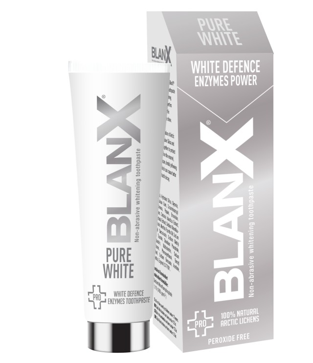 BlanX Pure White Defence Enzymes Οδοντόκρεμα 75 ml