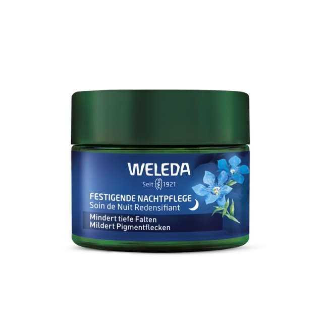 Weleda Blue Gentian & Edelweiss Night Cream Συσφιγκτική Κρέμα Νυκτός 40ml