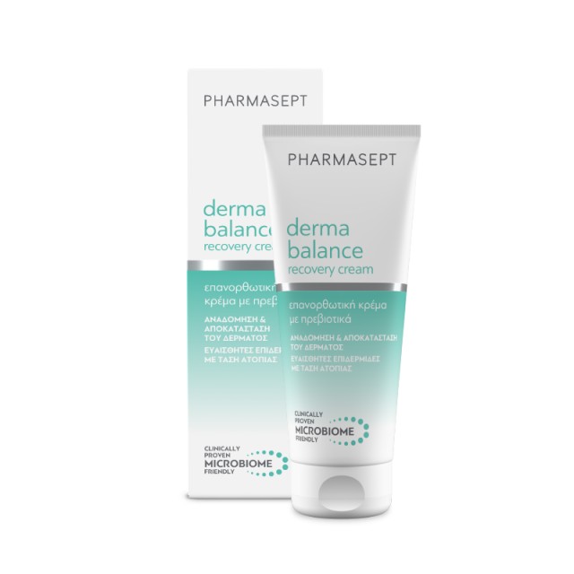 Pharmasept Derma Balance Recovery Cream Επανορθωτική Κρέμα Προσώπου με Πρεβιοτικά 100ml