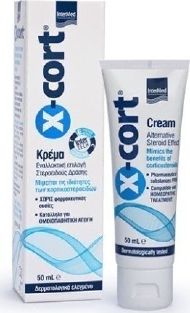 Intermed X-Cort Cream Εναλλακτική επιλογή Στεροειδούς Δράσης - 50ml