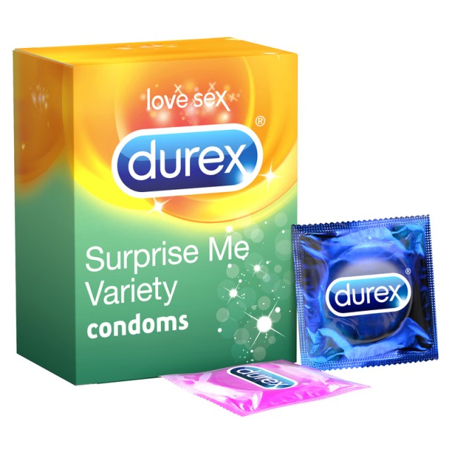 Durex Προφυλακτικά Surprise Ποικιλία 40τμχ