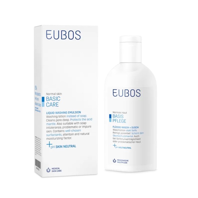 Eubos Blue Liquid Washing Emulsion 200ml