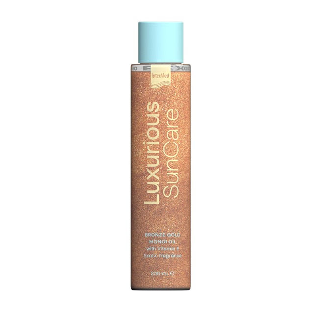 Intermed Luxurious SunCare Bronze Gold Monoi Λάδι Μαυρίσματος για το Σώμα 200ml