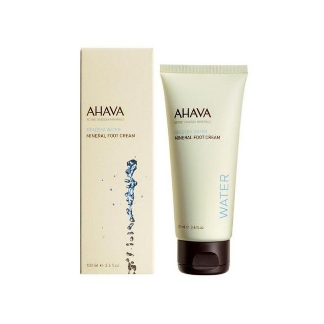 Ahava Mineral Foot Cream Κρέμα Ποδιών Για Ενυδάτωση & Θρέψη 100ml