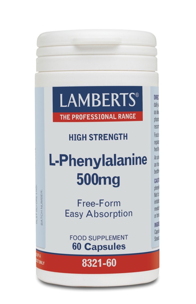 Lamberts L-Phenylalanine 500Mg 60Caps