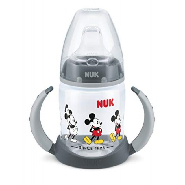 NUK FIRST CHOICE Μπιμπερό εκπαίδευσης Disney Mickey 150ml Με μαλακό ρύγχος σιλικόνης 6-18m (10.743.455)