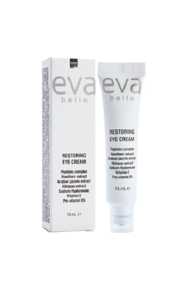 Intermed Eva Belle Restoring Eye Cream Αναζωογονητική Κρέμα Ματιών Κατά Των Μαύρων Κύκλων & Των Ρυτίδων 15 Ml