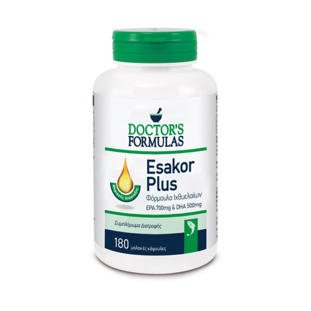 Doctors Formulas Esakor Plus EPA 700mg - DHA 500mg 180 Caps