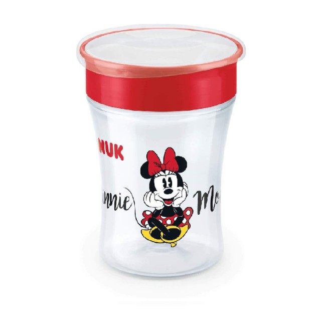 Nuk ποτηράκι Evolution Magic Cup Disney Mickey & Minnie Κόκκινο 230 ml 8M+