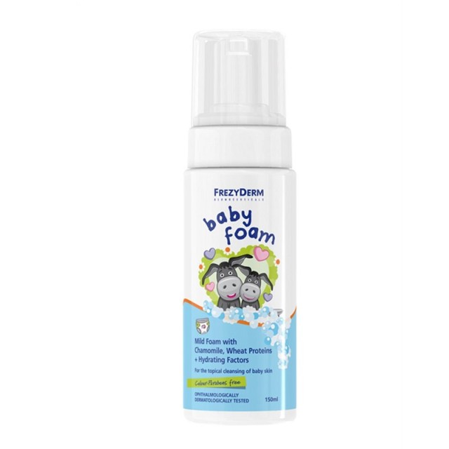 Frezyderm Baby Foam Βρεφικός Αφρός Καθαρισμού 150ml