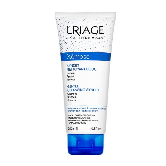 Uriage Xemose Syndet Απαλό Gel Καθαρισμού Προσώπου & Σώματος 200ml