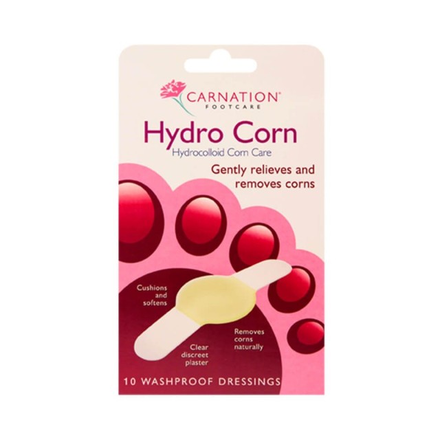 Vican Carnation Hydrocolloid Corn Care Επιθέματα Αφαίρεσης Κάλων 10 τεμ.