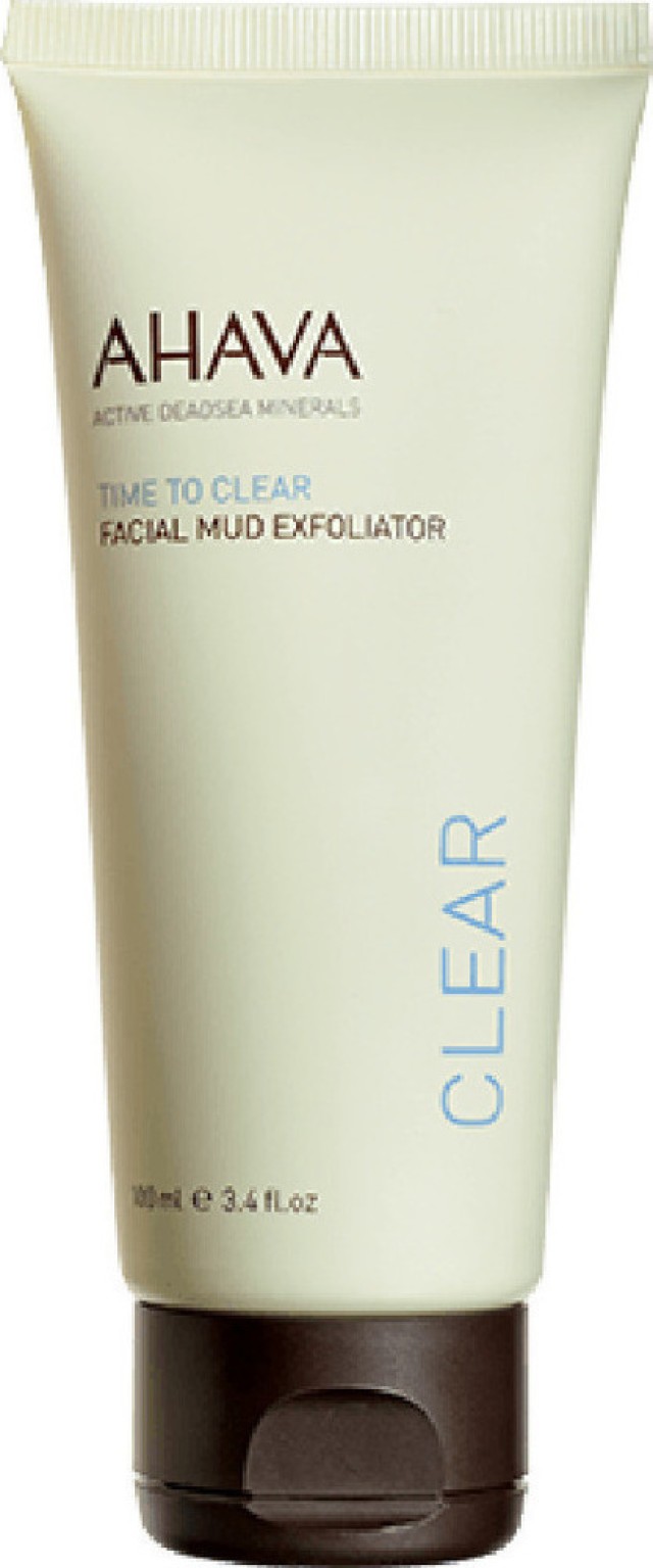 Ahava Time to Clear Facial Mud Exfoliator 100ml