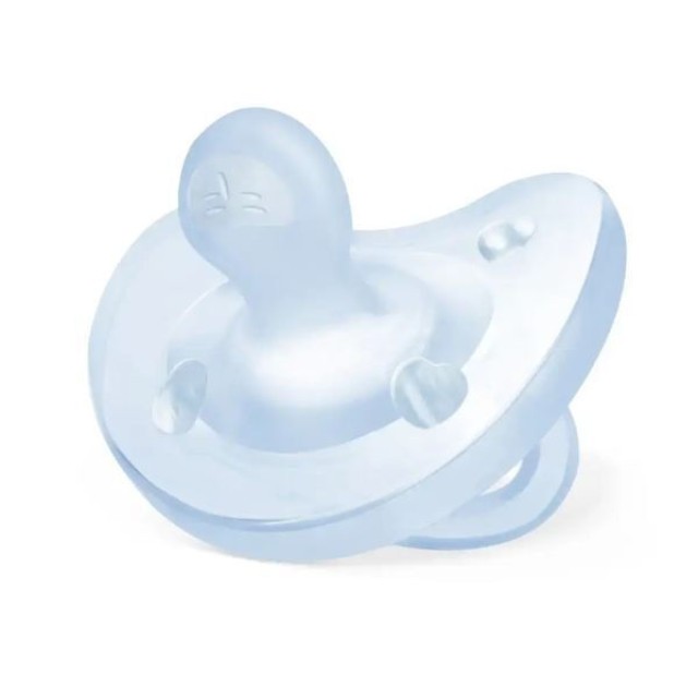 Chicco Physio Forma Soft Πιπίλα Ολο Σιλικόνη Σιέλ 0-6m, 1τμχ