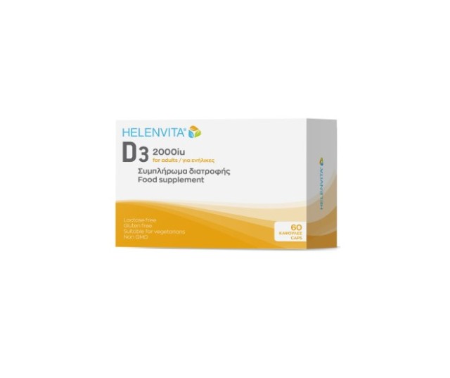 Helenvita Vitamin D3 2.000 Iu, 60caps