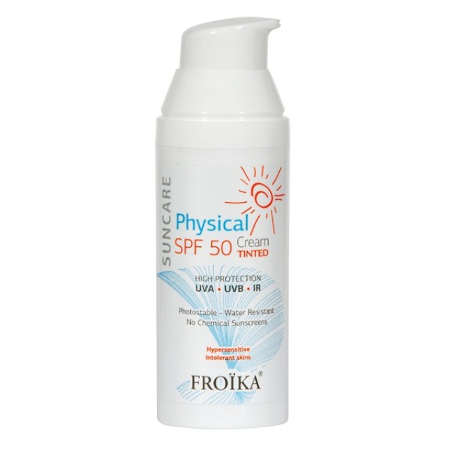 Froika Suncare Physical SPF50 Cream Tinted 50ml