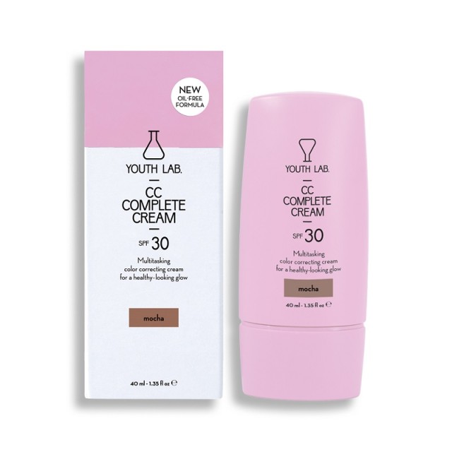 Youth Lab. CC Complete Cream Mocha SPF30 Καλυπτική Κρέμα Προσώπου 40ml