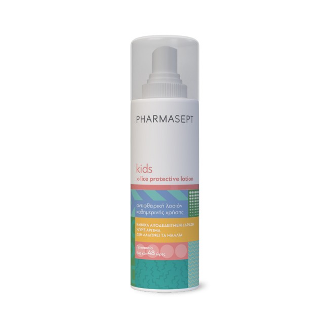 Pharmasept Kids X-Lice Protective Lotion Προληπτική Αντιφθειρική Λοσιόν 100ml