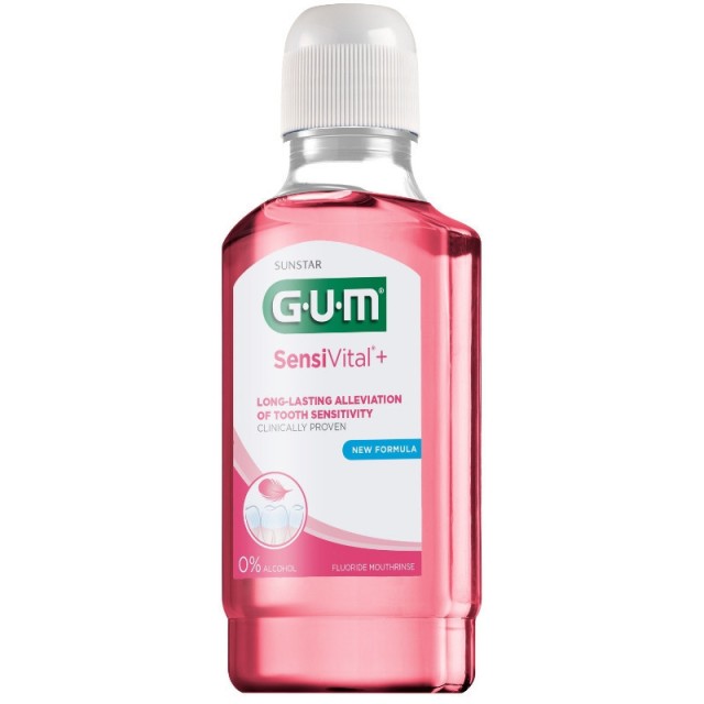 GUM SensiVital+ Στοματικό Διάλυμα 300ml