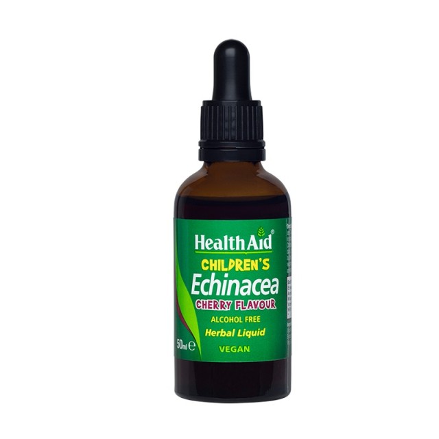 Health Aid Children’s Echinacea Liquid Παιδικό Συμπλήρωμα Διατροφής για Θωράκιση του Ανοσοποιητικού 50ml