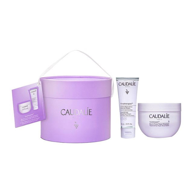 Caudalie Vinotherapist Body Butter Set Κρέμα Ενυδάτωσης Σώματος 250ml & Κρέμα Ενυδάτωσης Χεριών 75ml