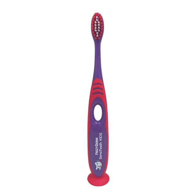 Frezyderm Sensiteeth Kids Toothbrush Soft Purple Μαλακή Οδοντόβουρτσα για Παιδιά σε Μωβ Χρώμα 1τεμ