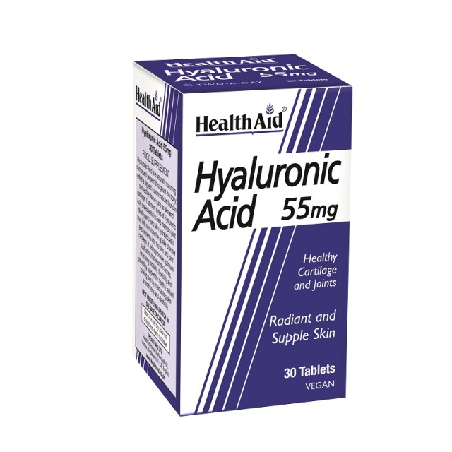 Health Aid Acid Hyaluronic 55mg 30 ταμπλέτες