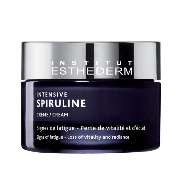 Institut Esthederm Intensive Spiruline Cream  Εντατική Κρέμα Αναζωογόνησης Προσώπου με Σπιρουλίνα 50ml