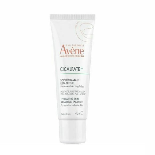 Avene Cicalfate+ Hydrating Skin Repairing Emulsion Post Tattoo Επανορθωτική Ενυδατική Φροντίδα Μετά από Τατουάζ, 40ml