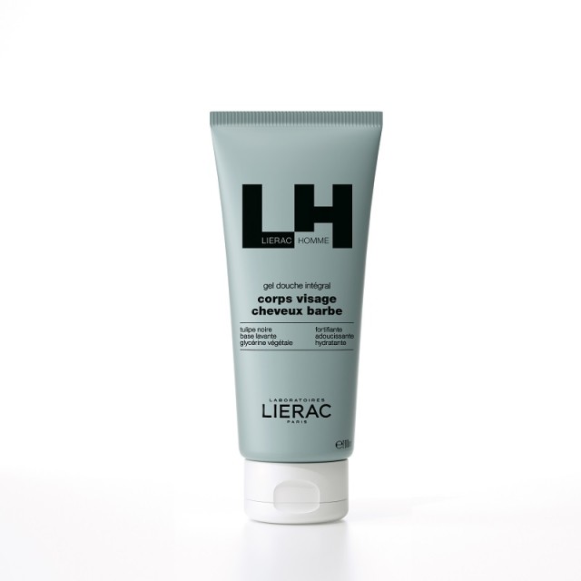 Lierac Homme Gel Douche Integral Τζελ Καθαρισμού για Σώμα, Πρόσωπο, Μαλλιά & Γένια 200ml