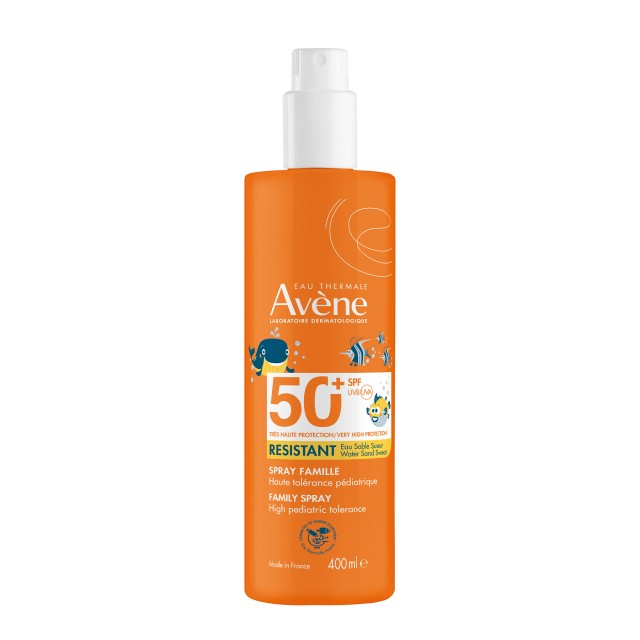 Avène Family Spray SPF50+ Αντηλιακό Πολύ Υψηλής Προστασίας για όλη την Οικογένεια 400ml