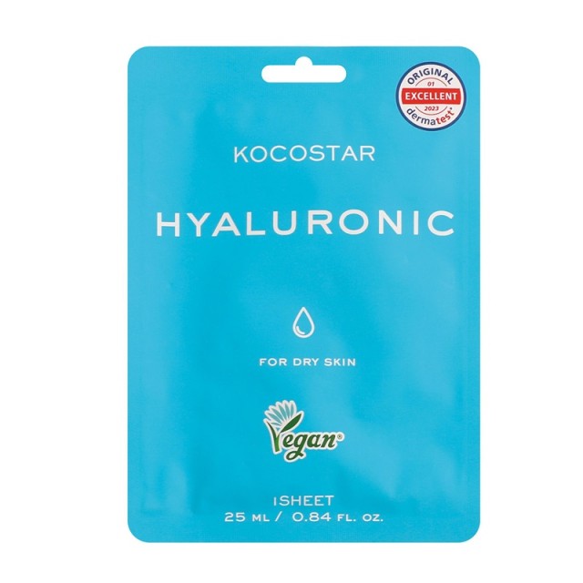 Kocostar Hyaluronic Mask Μάσκα Προσώπου για Θρέψη 25ml