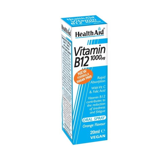 Health Aid Vitamin B12 1000μg Oral Spray 20ml