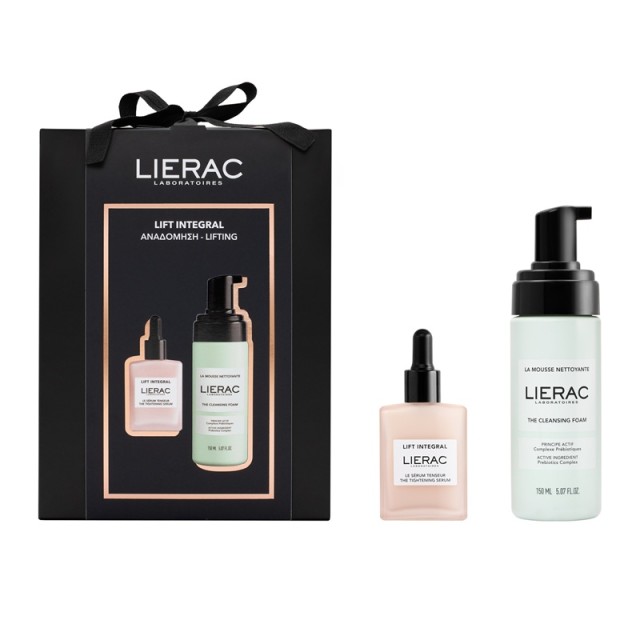 Lierac Xmas Promo Pack Lift Integral The Tightening Serum Συφιγκτικός Ορός Προσώπου 30ml & The Cleansing Foam Αφρός Καθαρισμού 150ml