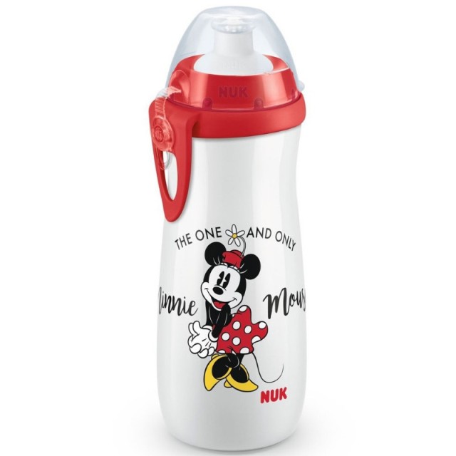 Nuk Παγουράκι Sports Cup Disney Minnie με καπάκι push-pull 450ml [10.255.413]