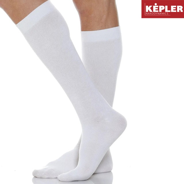 Kepler Καλτσες Far Infrared Λευκες  (POWERPHARM) 41-43 (820)