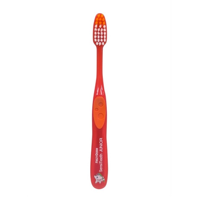 Frezyderm Sensiteeth Junior Toothbrush Soft Orange Μαλακή Οδοντόβουρτσα για Παιδιά 3-6 ετών Πορτοκαλί Χρώμα 1τεμ.