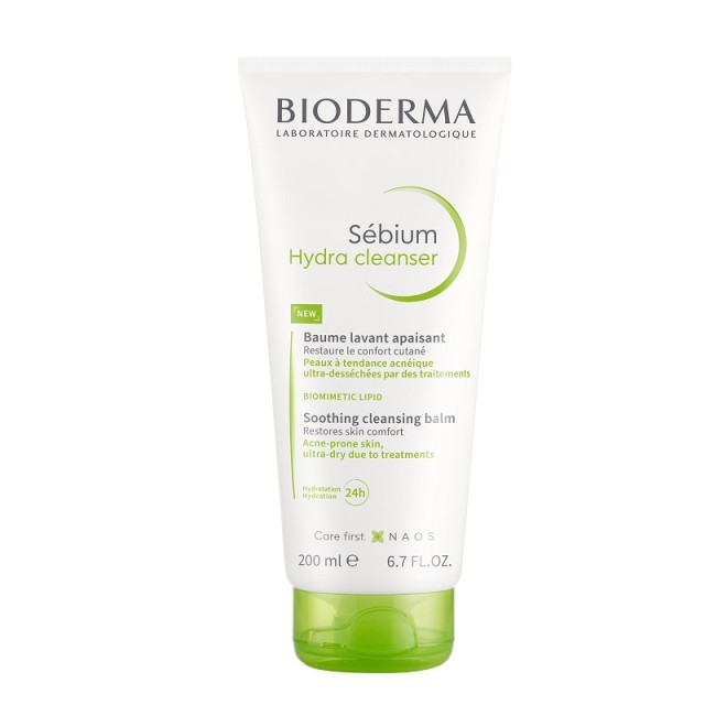 Bioderma Sebium Hydra Cleanser Balm Βάλσαμο Καθαρισμού για Επιδερμίδες με Τάση Ακμής 200ml