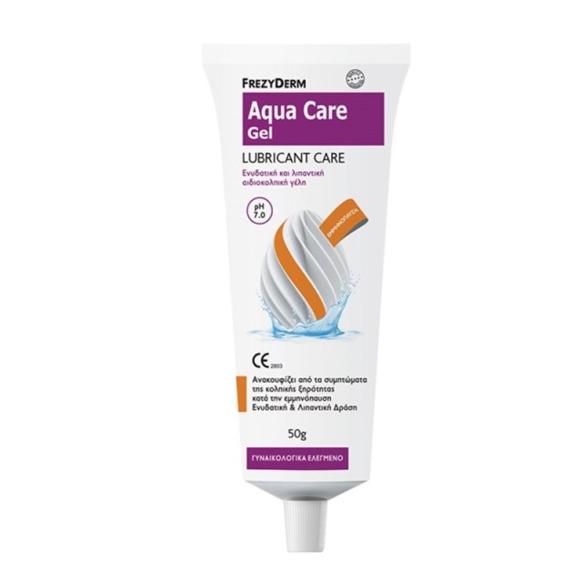 Frezyderm Aqua Care Gel Ενυδατική και Λιπαντική Αιδοιοκολπική Γέλη 50gr