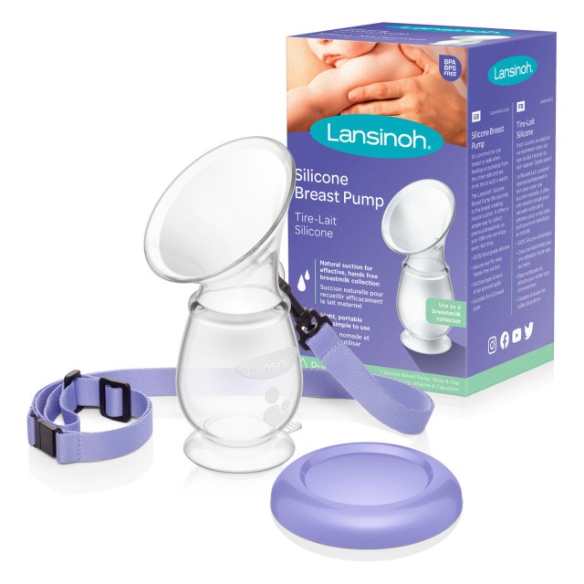 Lansinoh Silicone Breast Pump Χειροκίνητο Θήλαστρο Σιλικόνης 1τμχ