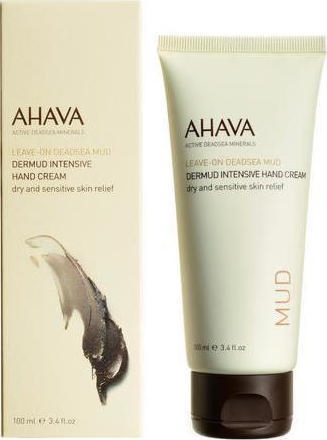 Ahava Leave-On Deadsea Mud Hand Cream Κρέμα Χεριών Για Ξηρά & Ευαίσθητα Χέρια 100ml