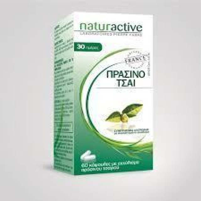 naturactive ΠΡΑΣΙΝΟ ΤΣΑΙ 60CAPS