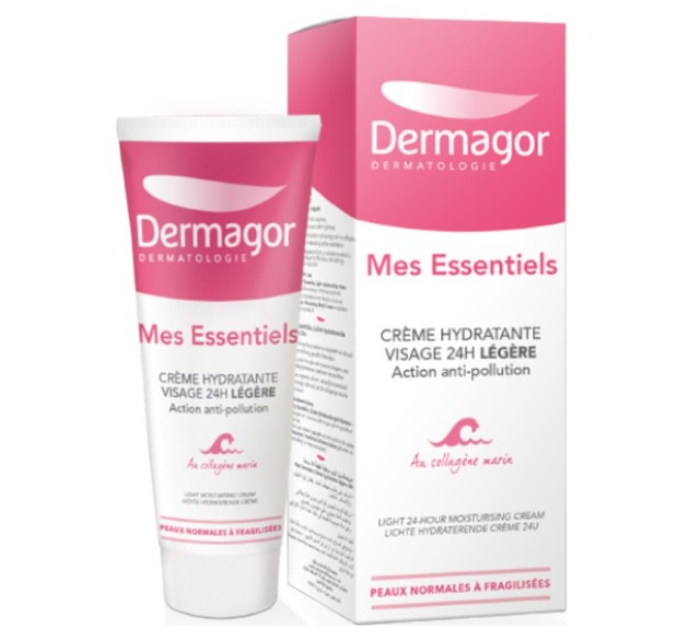 Dermagor Mes Essentiels Creme Hydratante Legere 24ωρη Ενυδατική Αντιγηραντική Κρέμα, 40ml