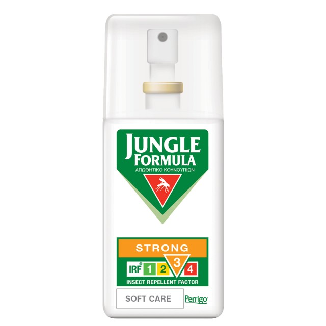 Jungle Formula Strong Soft Care Αντικουνουπικό Σπρέι 75ml