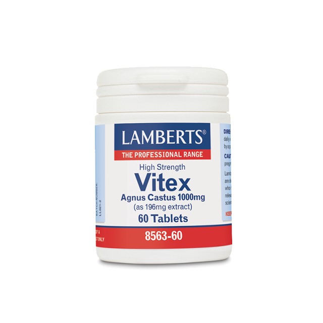 LAMBERTS VITEX AGNUS CASTUS 1000MG 60TABS