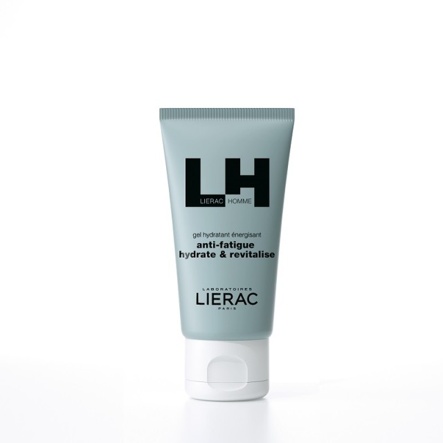 Lierac Homme Gel Anti-Fatigue Hydrate & Revitalise Ανδρικό Ενυδατικό Τζελ κατά της Κούρασης 50ml