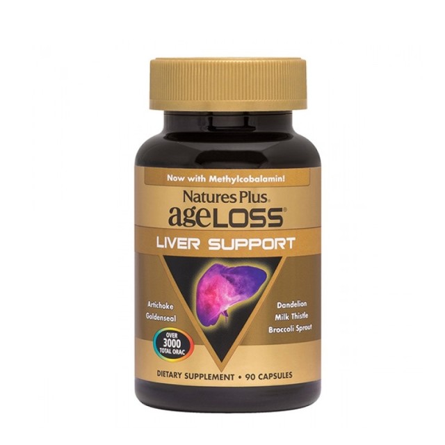 Natures Plus Ageloss Liver Support 90 κάψουλες